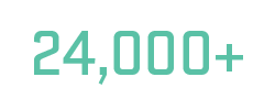 24,000 atm technicians green transparent