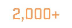 2,000 server hardware clients yellow transparent