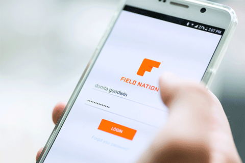 field nation mobile app anrdoid login