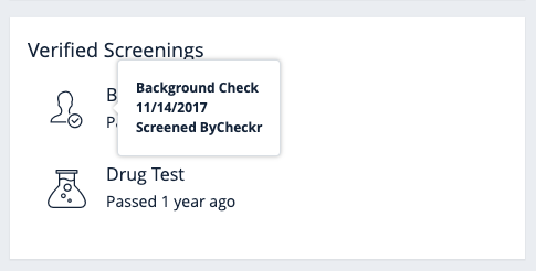 View background check vendor Checkr