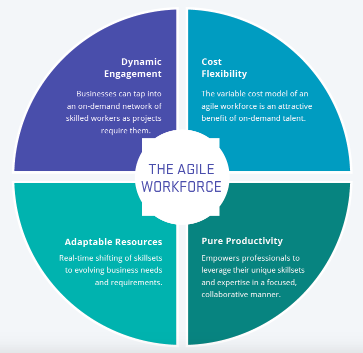 agile workforce diagram