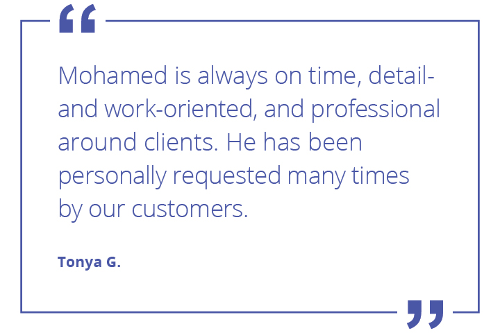 Mohamed quote from dispatcher