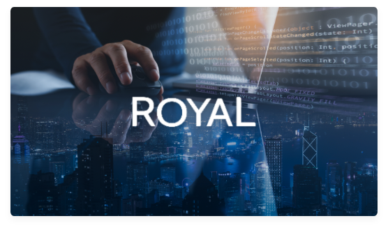 Royal Services logo case study